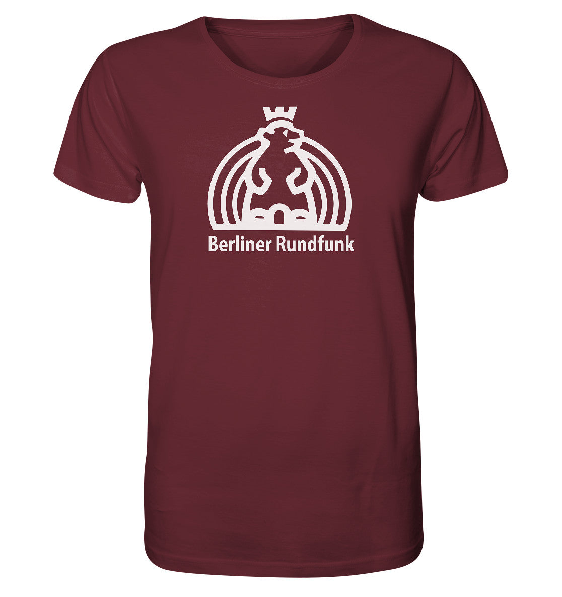 ORGANIC BIO SHIRT UNISEX • BERLINER RUNDFUNK - dunkel