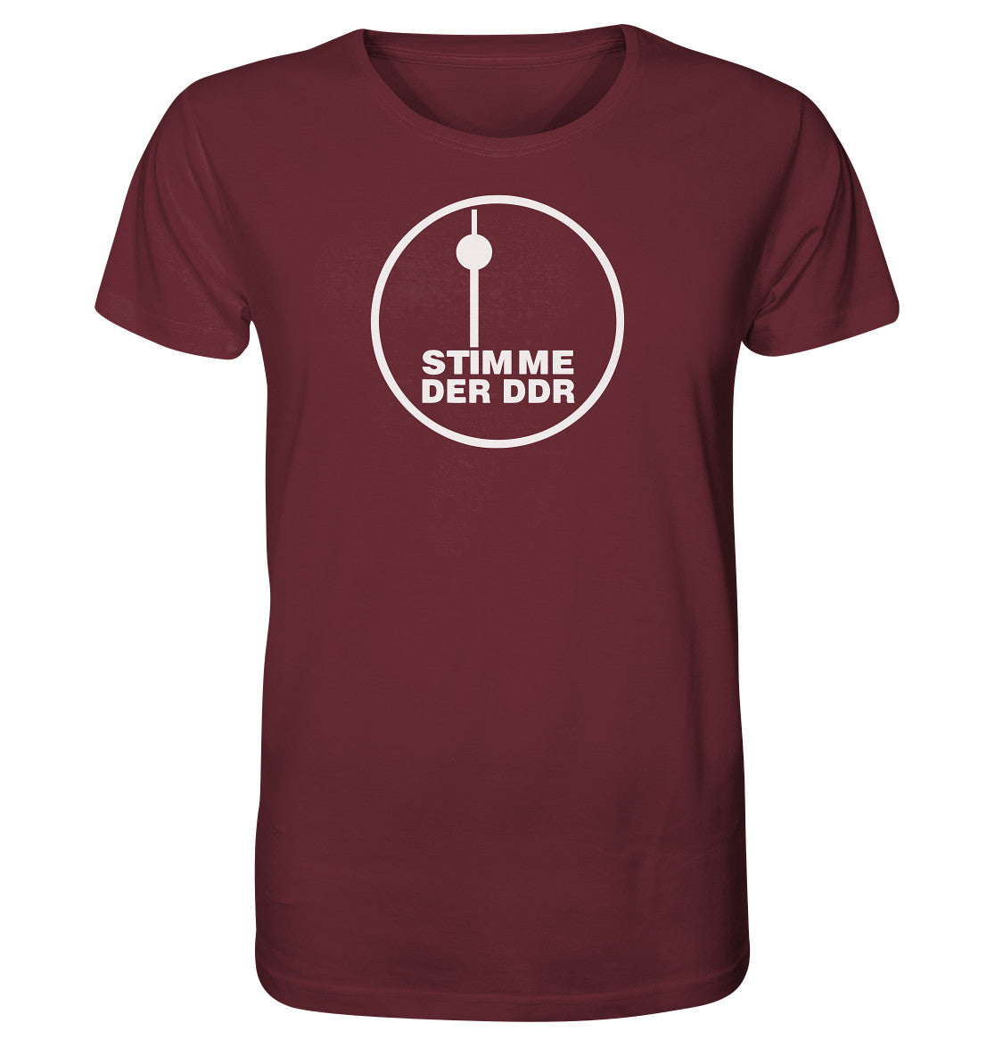 ORGANIC BIO SHIRT UNISEX • STIMME DER DDR - DUNKEL
