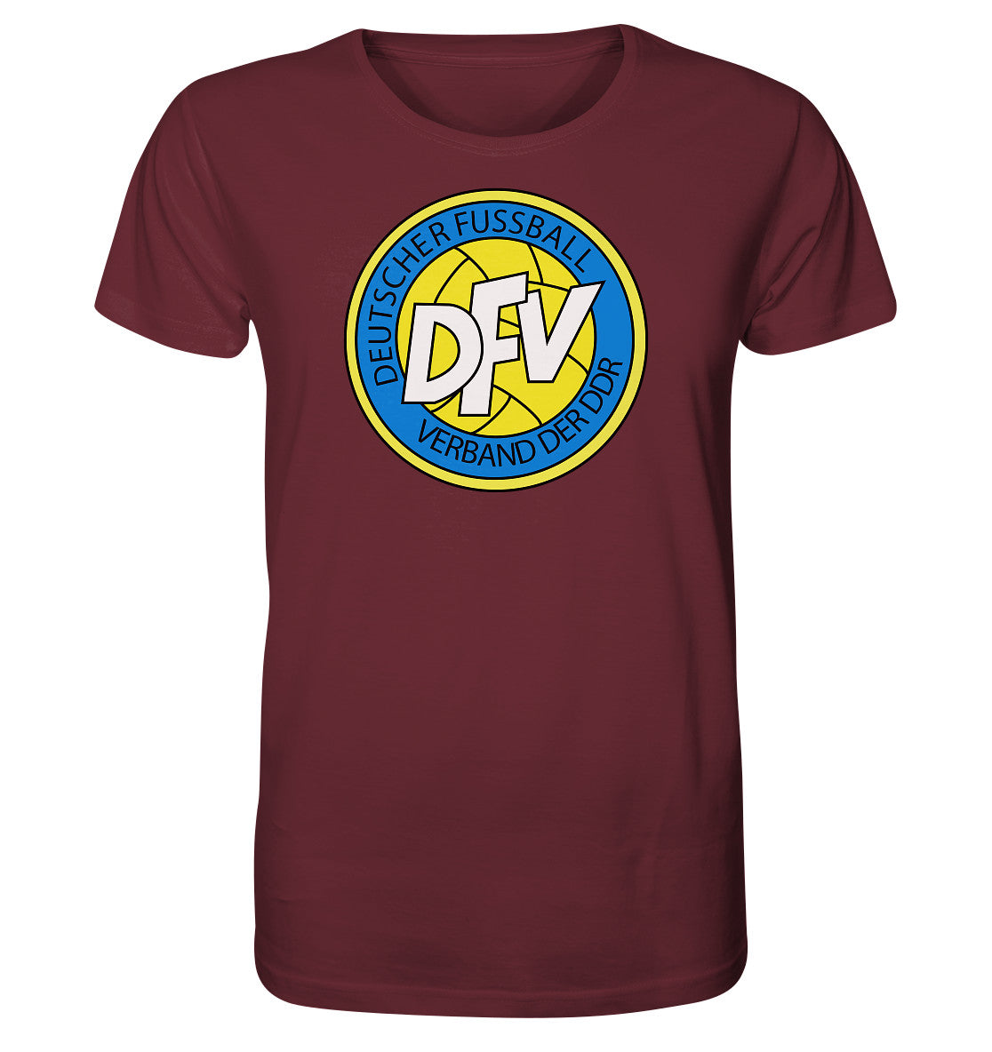 ORGANIC BIO SHIRT UNISEX • FUSSBALL-VERBAND DER DDR