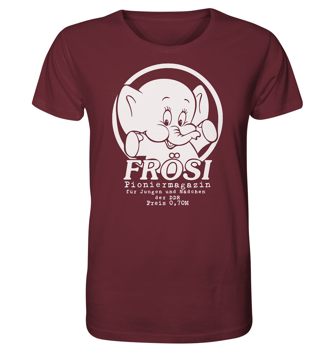 ORGANIC BIO SHIRT UNISEX • FRÖSI PIONIERMAGAZIN