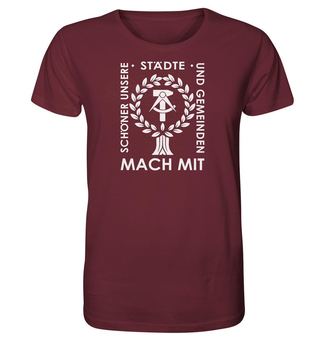 ORGANIC BIO SHIRT UNISEX • SCHÖNER UNSERE STÄDTE