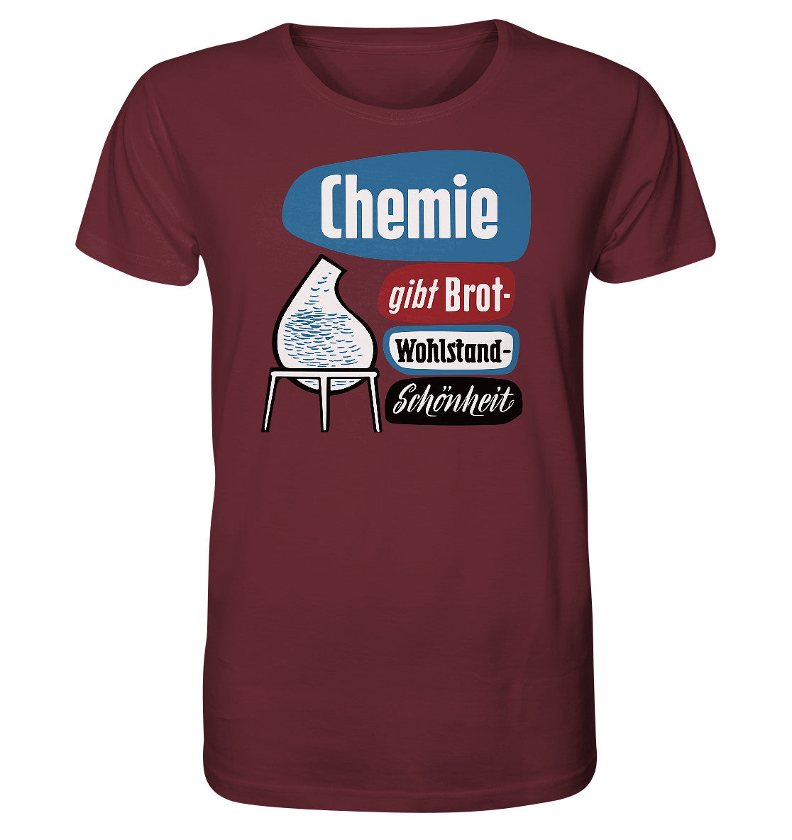 ORGANIC BIO SHIRT UNISEX • CHEMIE GIBT BROT - LEUNA-WERKE