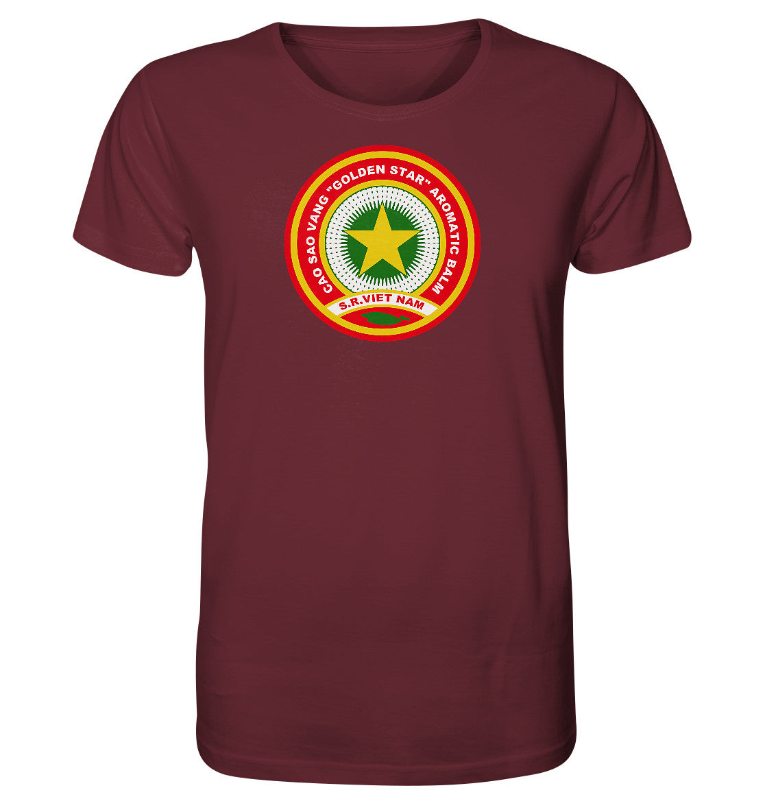 ORGANIC BIO SHIRT UNISEX • VIETNAMESISCHE SALBE GOLDEN STAR