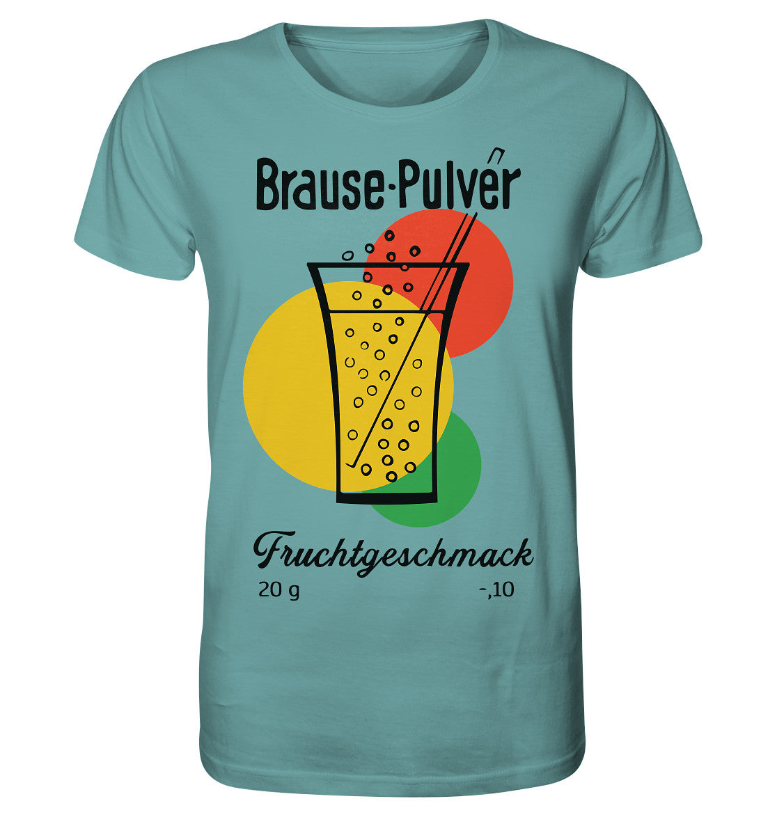 ORGANIC BIO SHIRT UNISEX • BRAUSE-PULVER FRUCHTGESCHMACK
