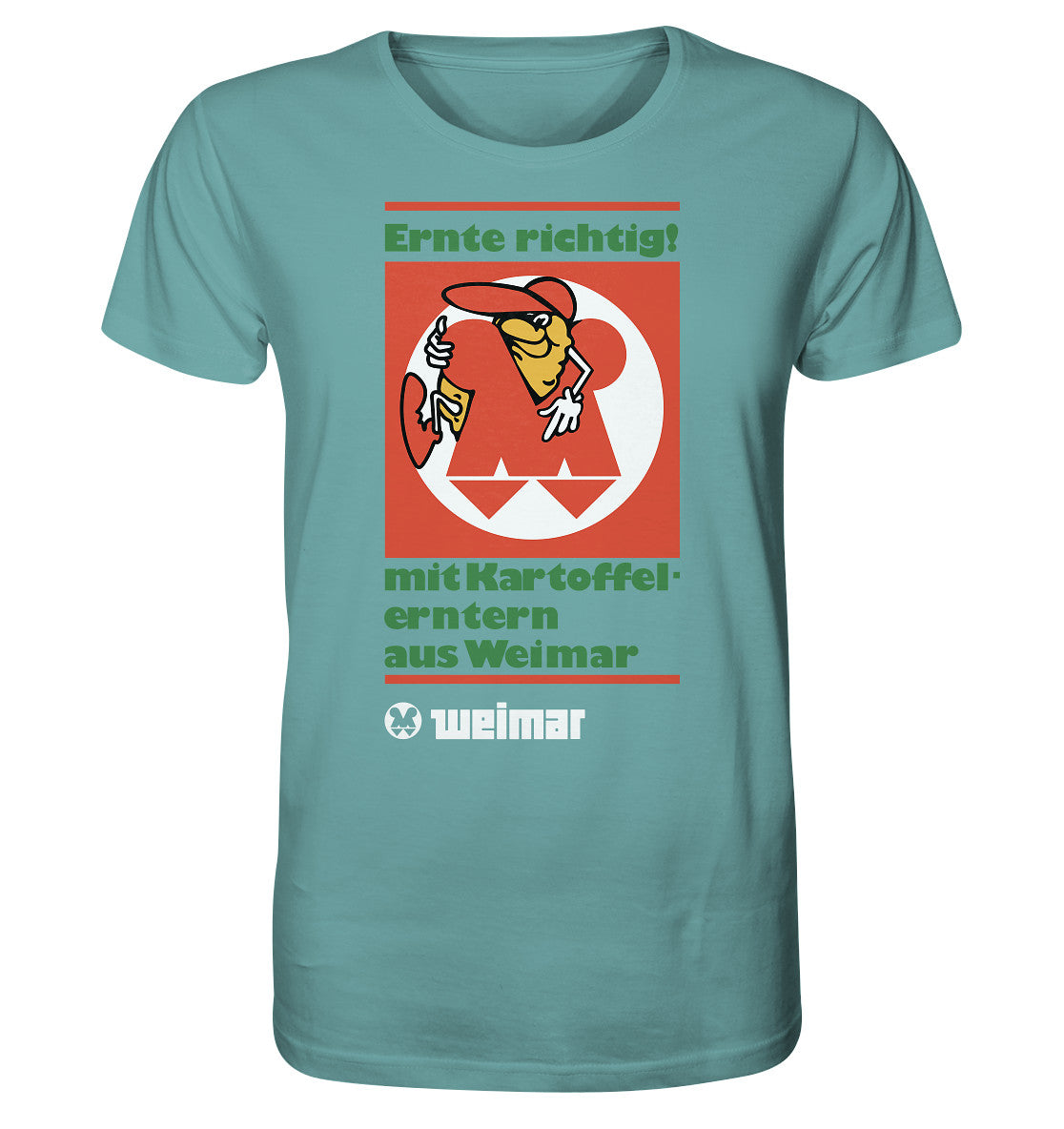 ORGANIC BIO SHIRT UNISEX • KARTOFFELERNTER AUS WEIMAR