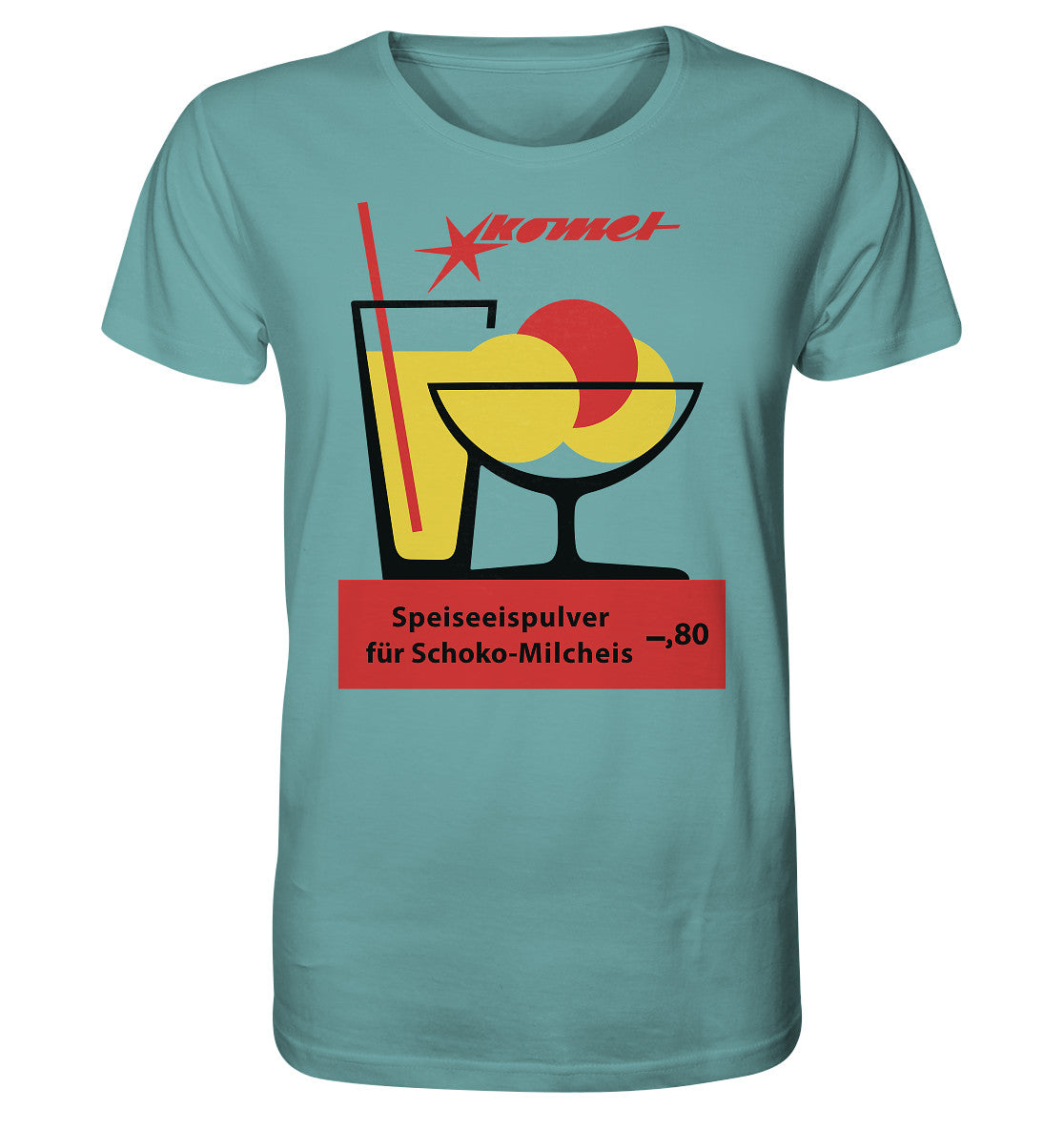 ORGANIC BIO SHIRT UNISEX • KOMET SPEISEEISPULVER