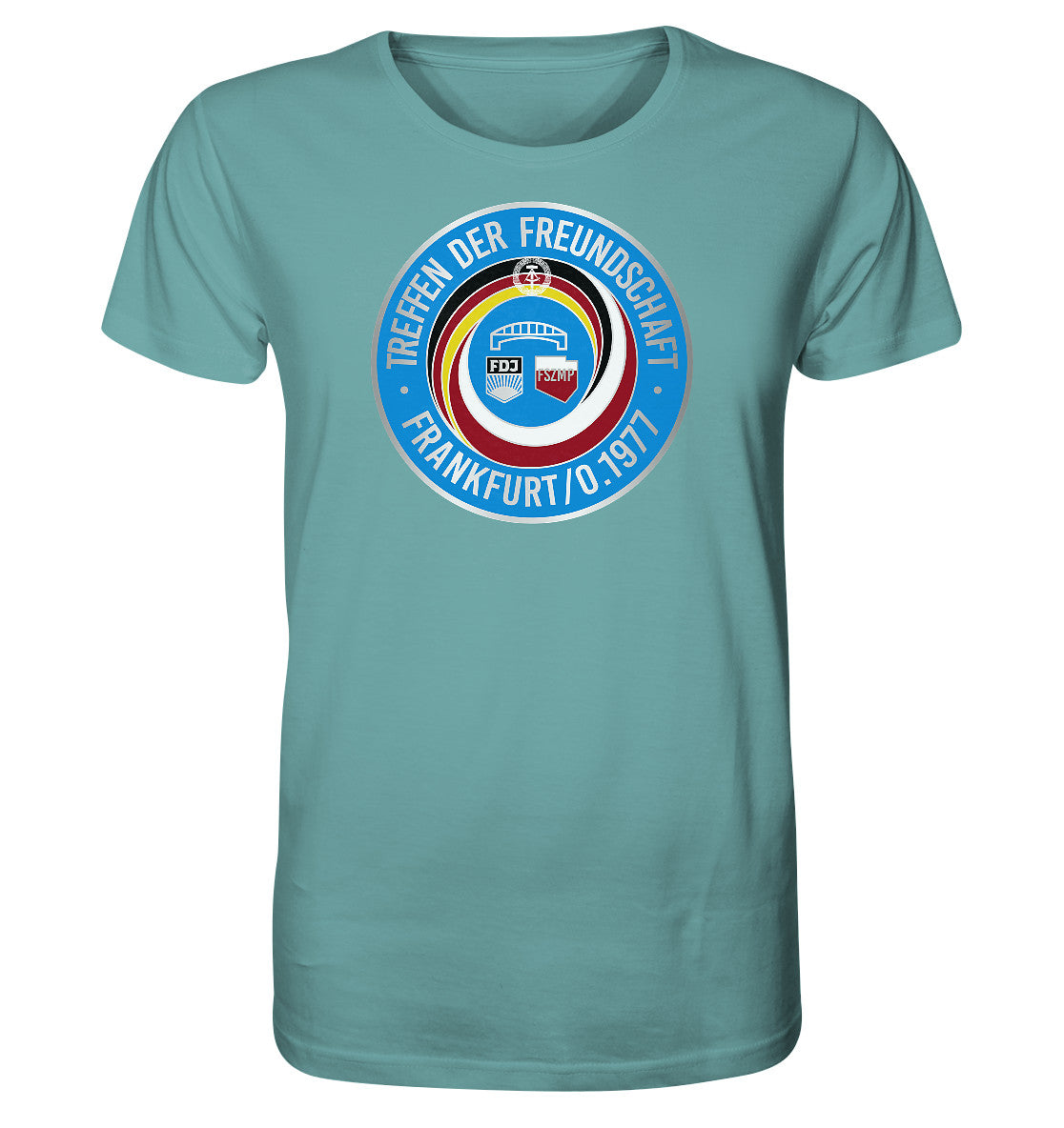 ORGANIC BIO SHIRT UNISEX • TREFFEN DER FREUNDSCHAFT - JUGEND DER DDR & VR POLEN 1977