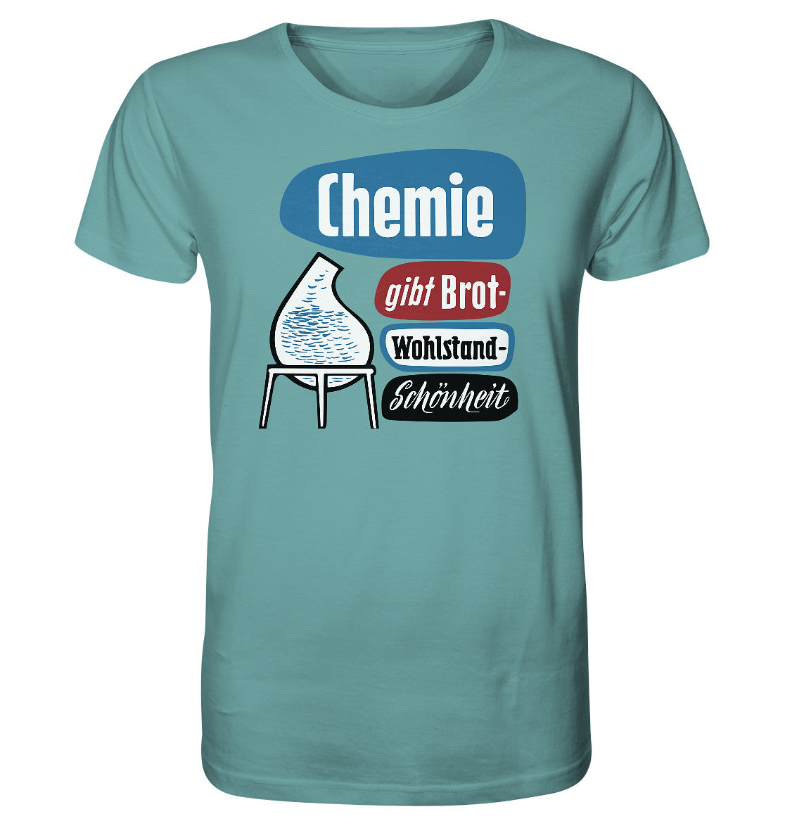 ORGANIC BIO SHIRT UNISEX • CHEMIE GIBT BROT - LEUNA-WERKE