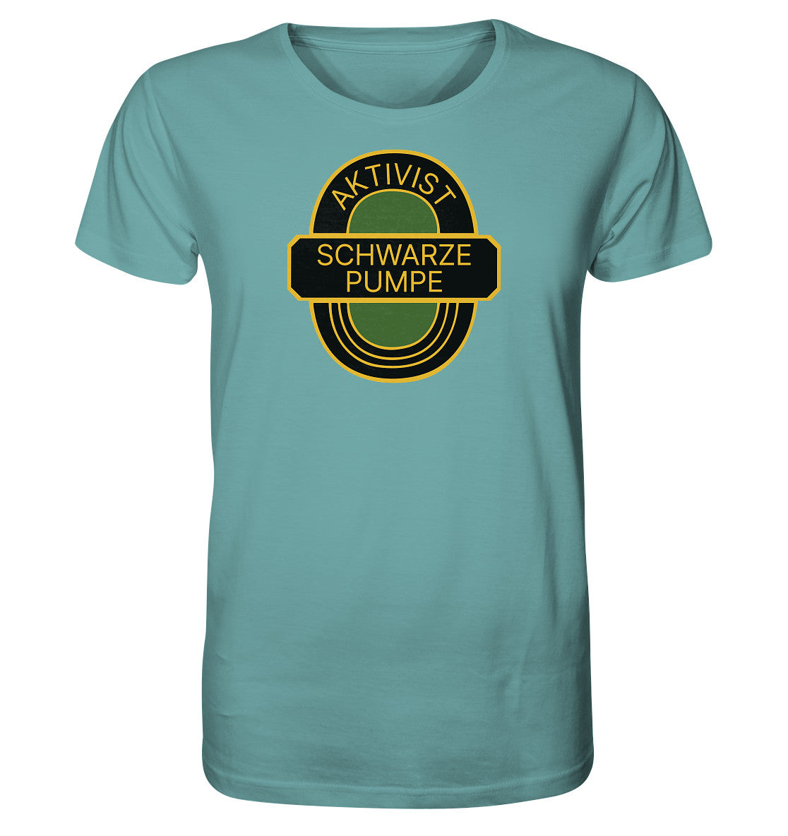 ORGANIC BIO SHIRT UNISEX • AKTIVIST SCHWARZE PUMPE