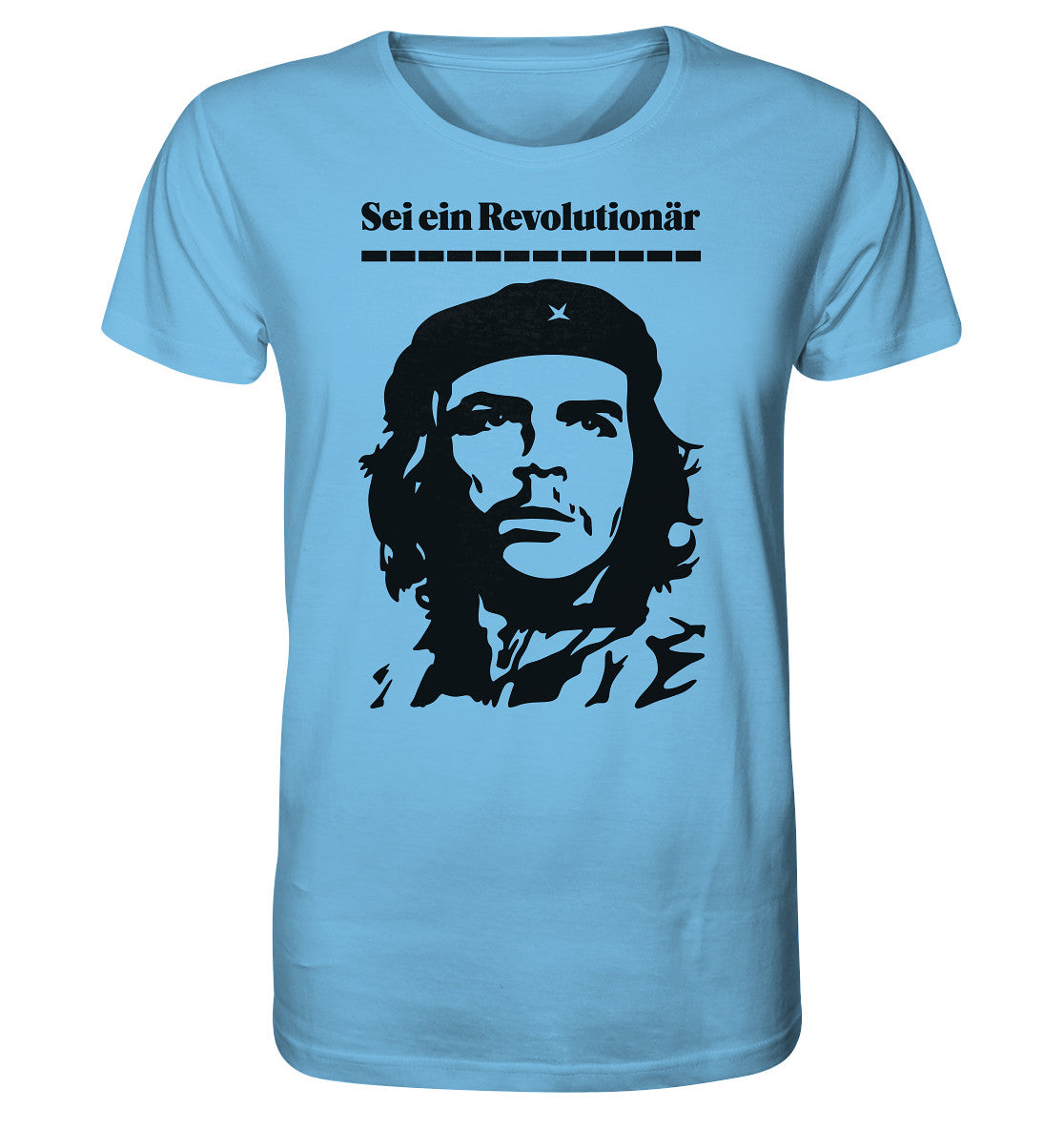 ORGANIC BIO SHIRT UNISEX • SEI EIN REVOLUTIONÄR - CHE GUEVARA (DDR ORIGINAL-PLAKAT)