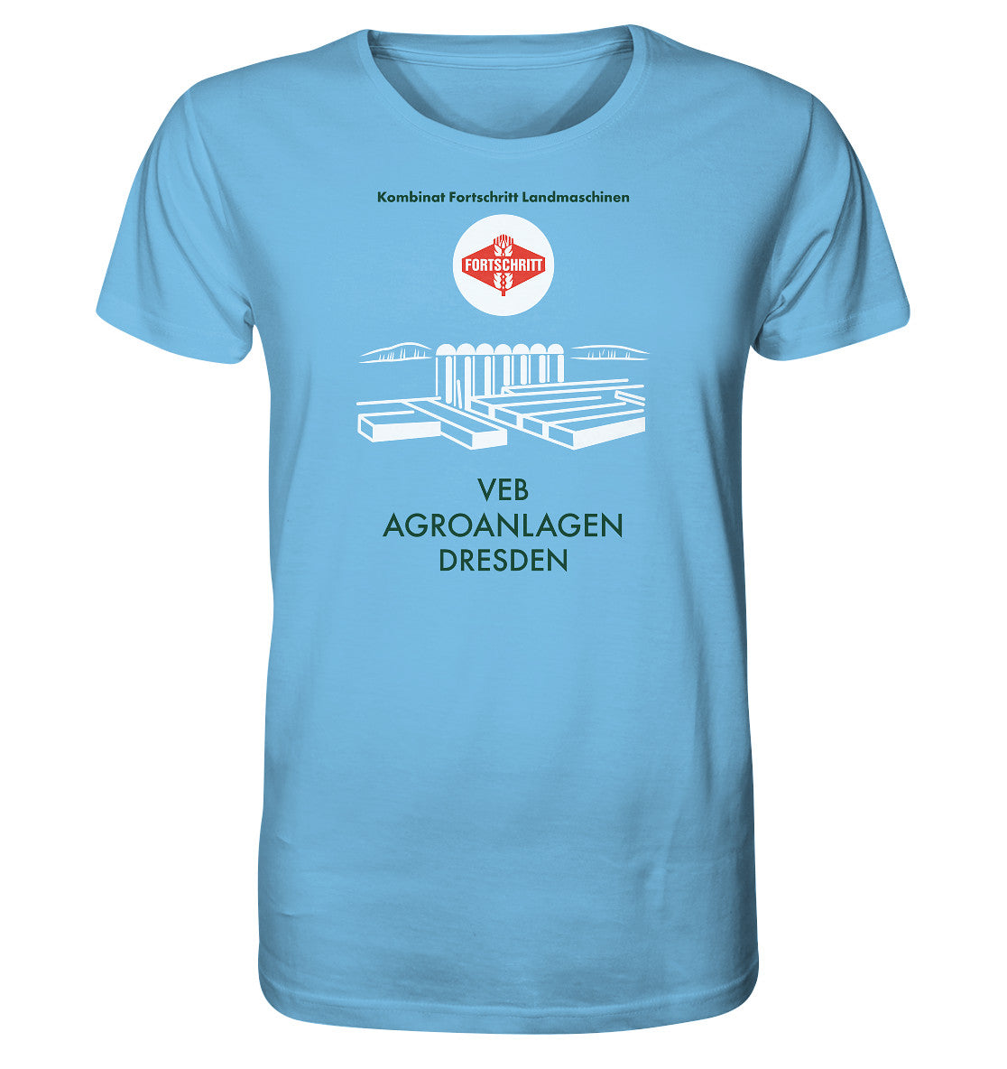 ORGANIC BIO SHIRT UNISEX • VEB AGROANLAGEN DRESDEN