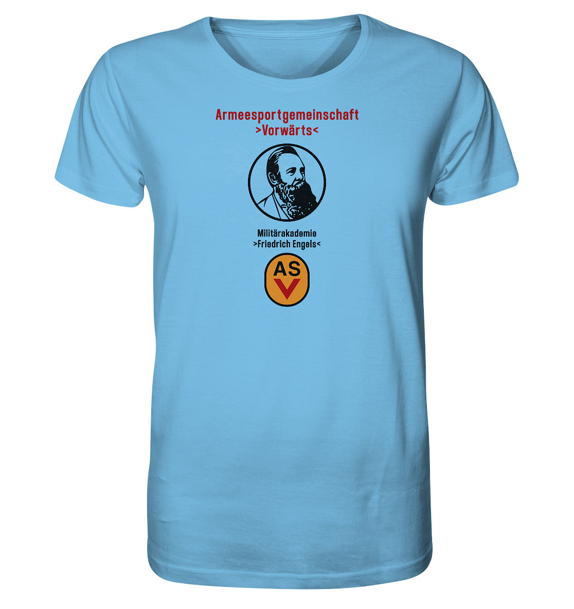ORGANIC BIO SHIRT UNISEX • ASV MILITÄRAKADEMIE FRIEDRICH ENGELS