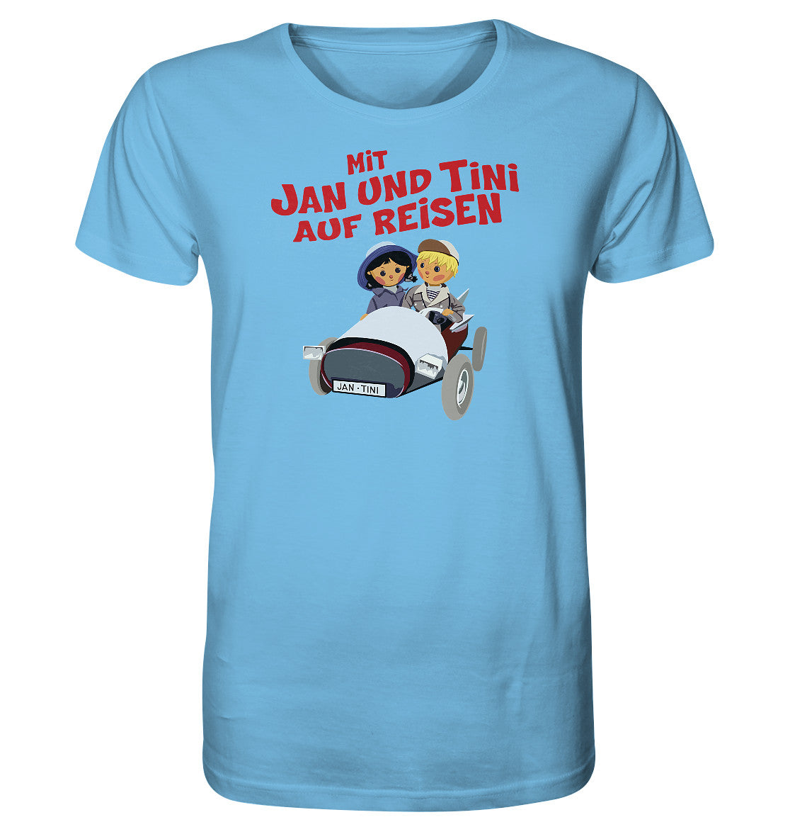 ORGANIC BIO SHIRT UNISEX • MIT JAN UND TINI AUF REISEN