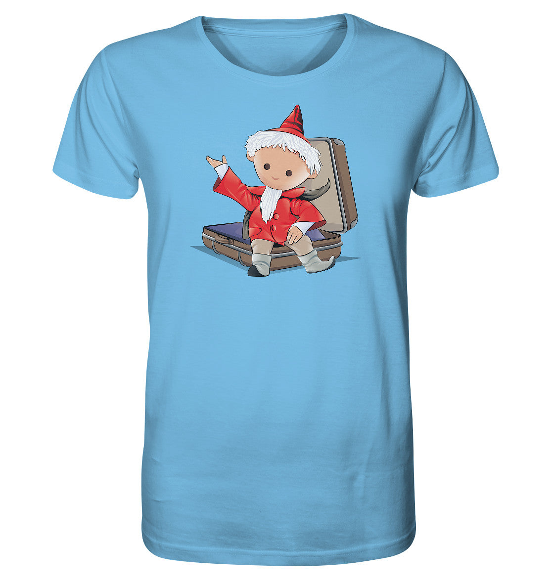 ORGANIC BIO SHIRT UNISEX • UNSER SANDMÄNNCHEN - AUF REISEN