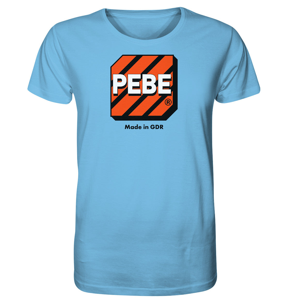 ORGANIC BIO SHIRT UNISEX • PEBE BAUKASTEN - MADE IN GDR