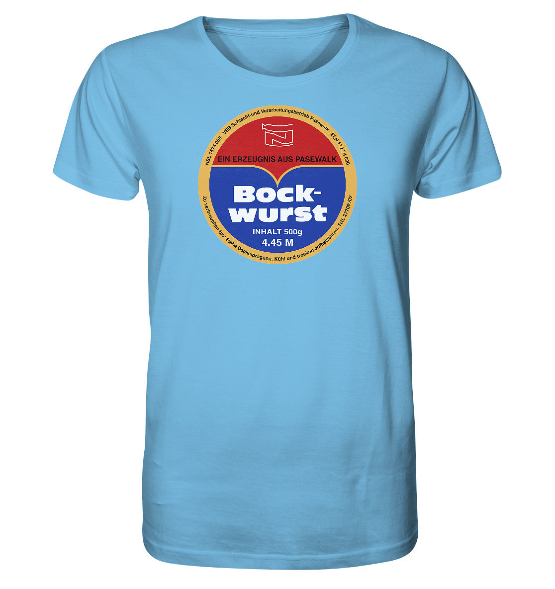 ORGANIC BIO SHIRT UNISEX • BOCKWURST AUS PASEWALK