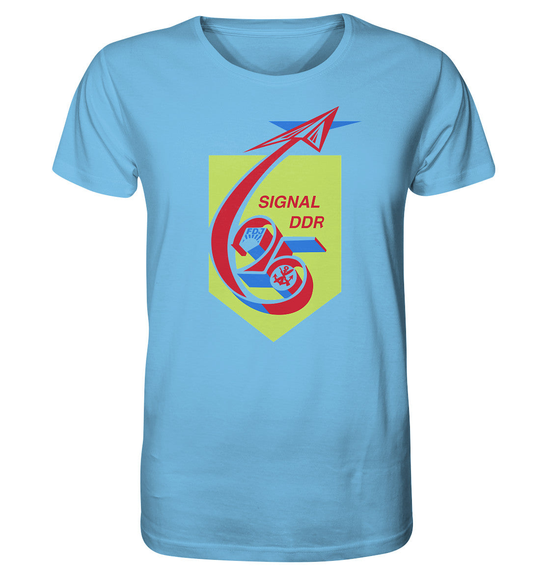 ORGANIC BIO SHIRT UNISEX • SIGNAL DDR 25 - FDJ, GST 1974