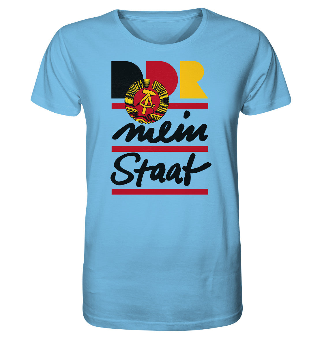 ORGANIC BIO SHIRT UNISEX • DDR - MEIN STAAT