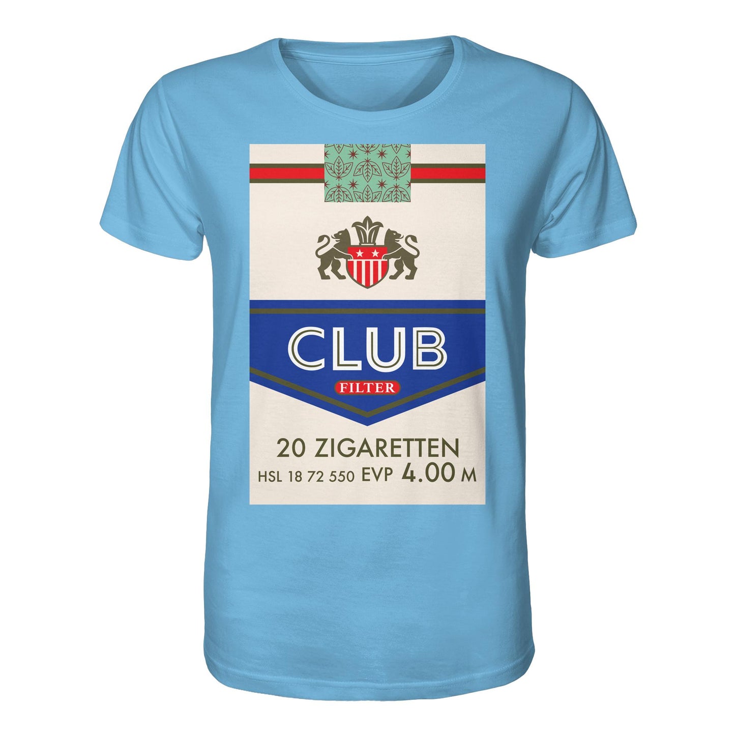 ORGANIC BIO SHIRT UNISEX • CLUB FILTER