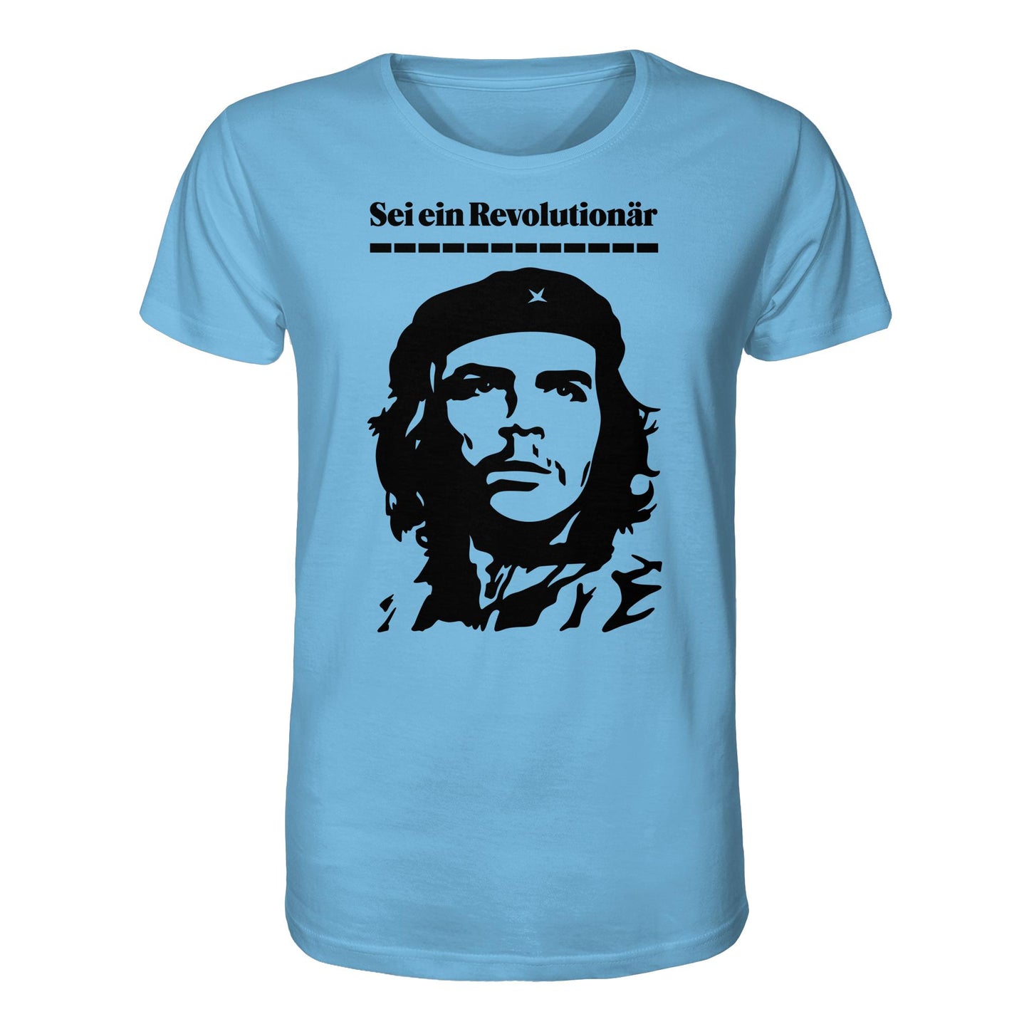 ORGANIC BIO SHIRT UNISEX • SEI EIN REVOLUTIONÄR - CHE GUEVARA (DDR ORIGINAL-PLAKAT)