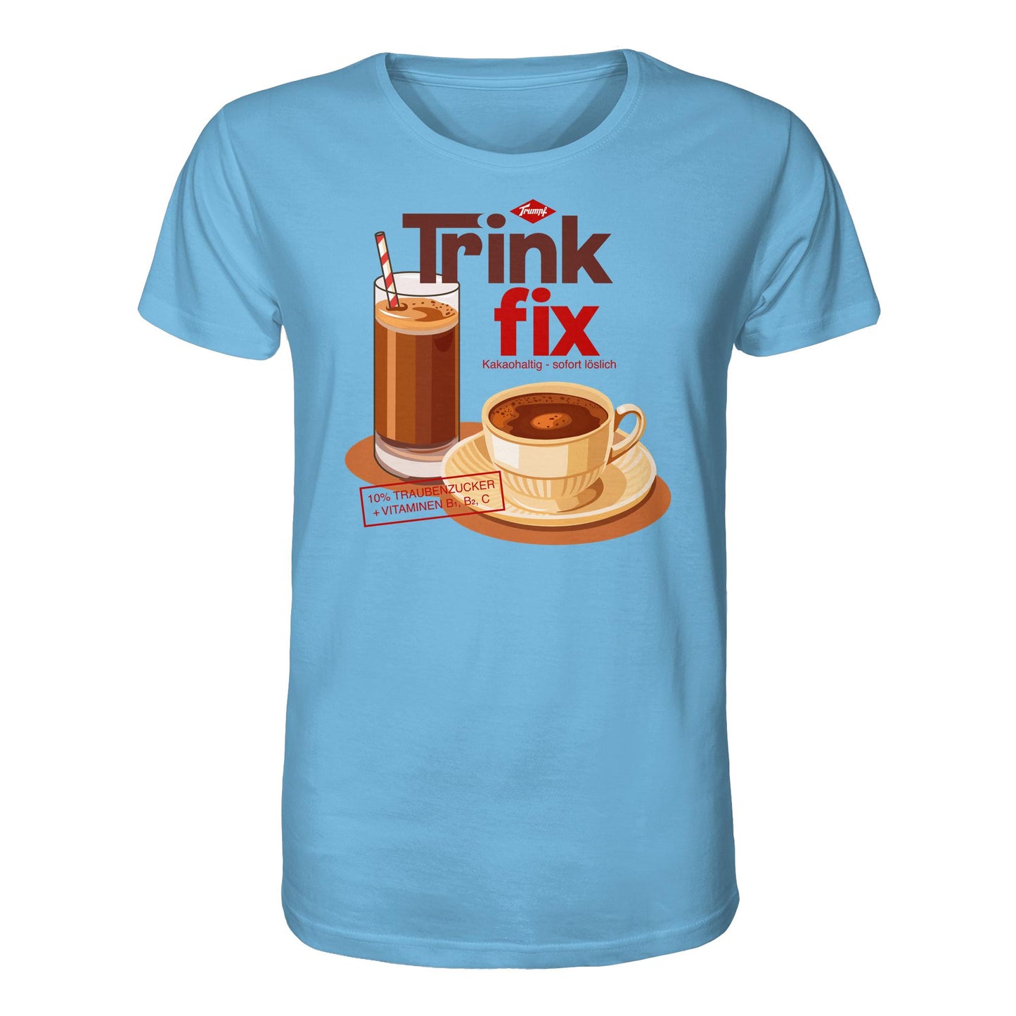 DDR Ostalgie Bio-Shirt Unisex • TRINK FIX - DOSEN-DESIGN