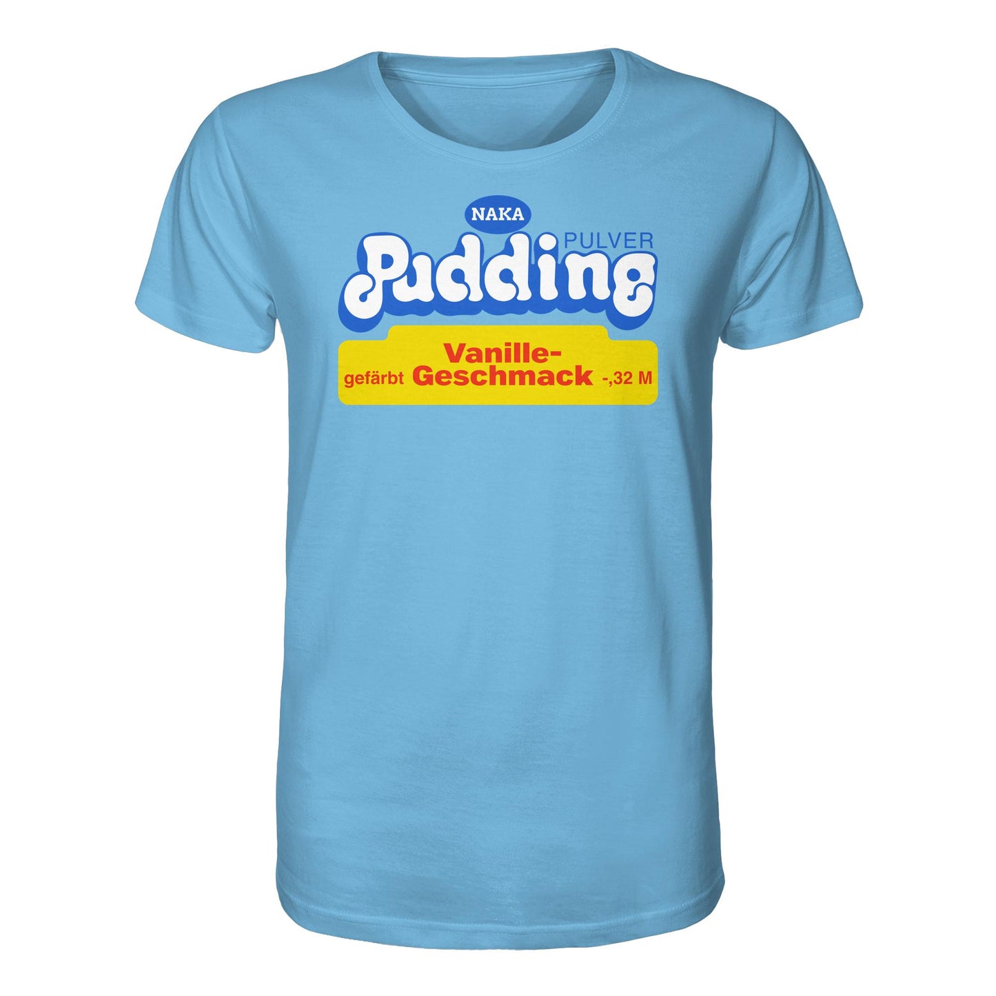 DDR Ostalgie Bio-Shirt Unisex • NAKA PUDDING-PULVER