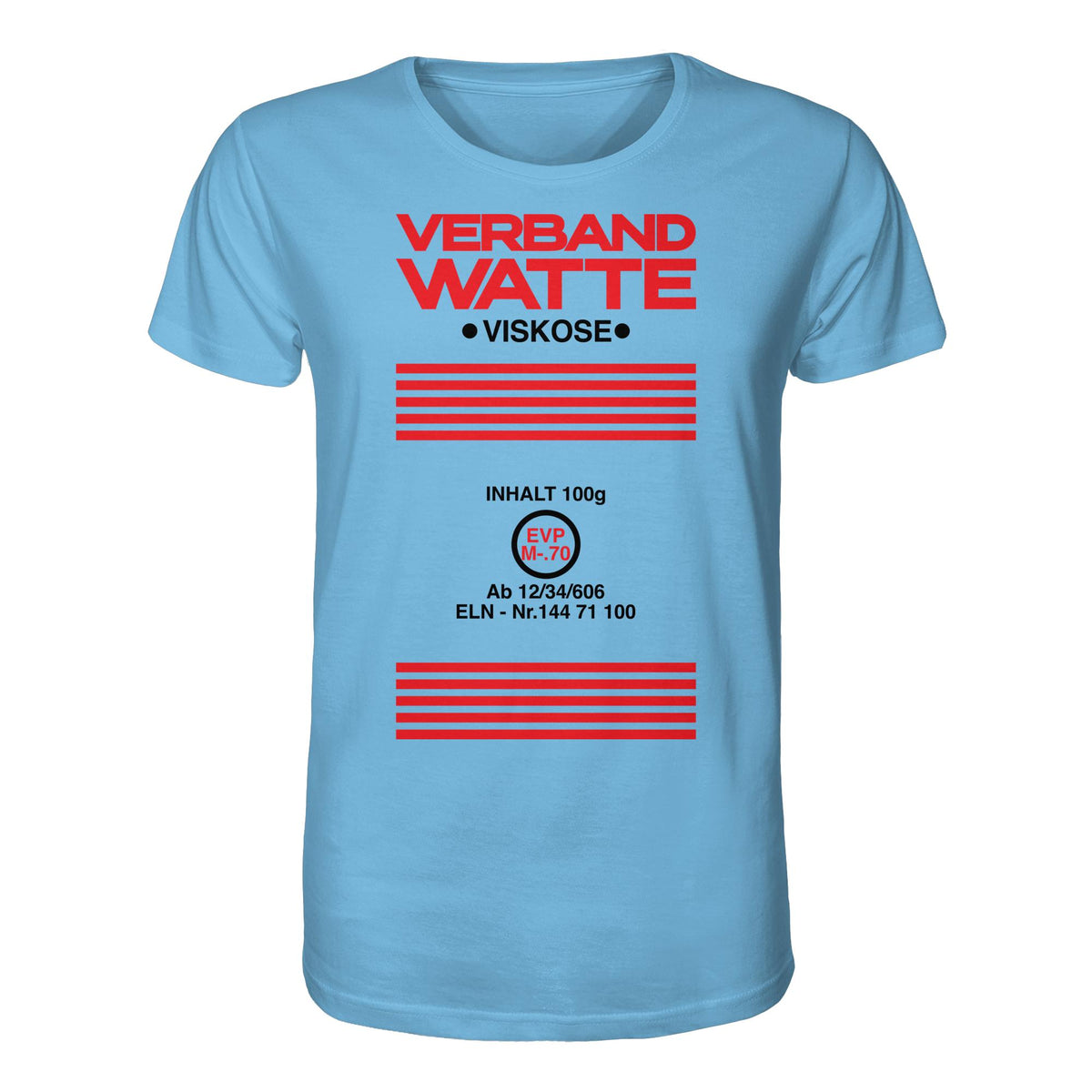 DDR Ostalgie Bio-Shirt Unisex • VERBAND WATTE VISKOSE