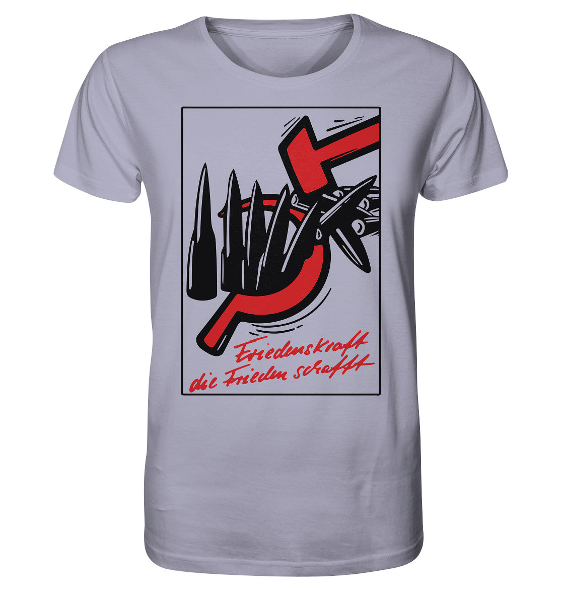 ORGANIC BIO SHIRT UNISEX • FRIEDENSKRAFT DIE FRIEDEN SCHAFFT