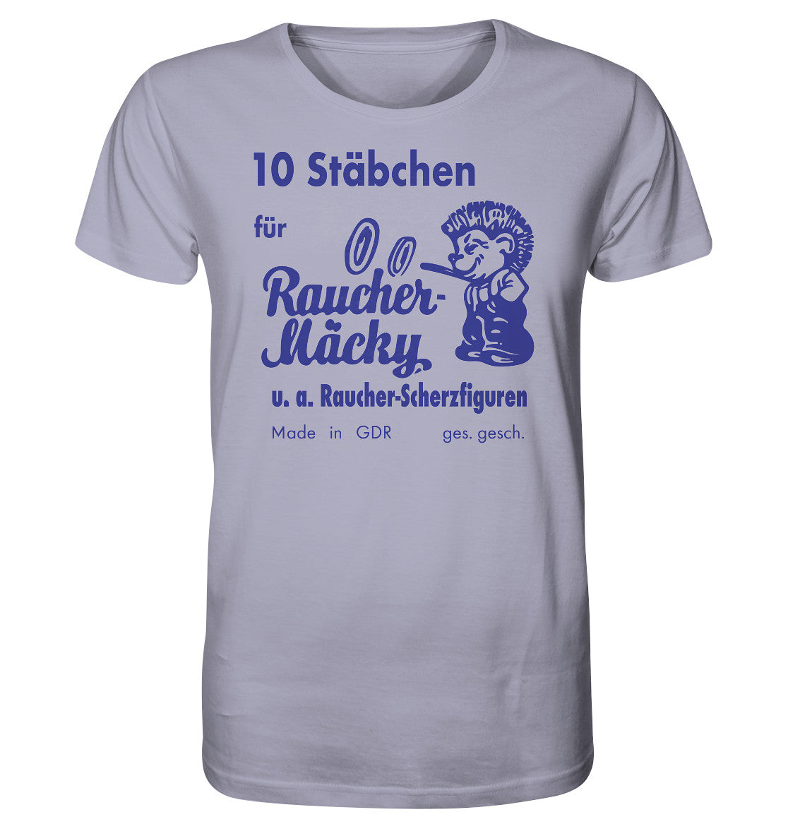 ORGANIC BIO SHIRT UNISEX • RÄUCHER MÄCKY STÄBCHEN