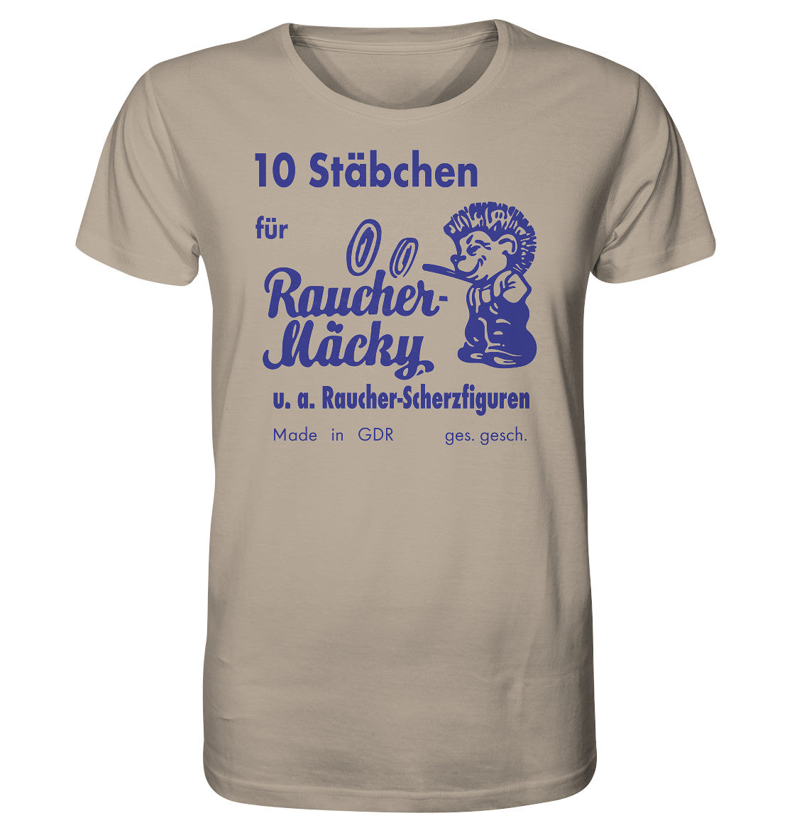 ORGANIC BIO SHIRT UNISEX • RÄUCHER MÄCKY STÄBCHEN