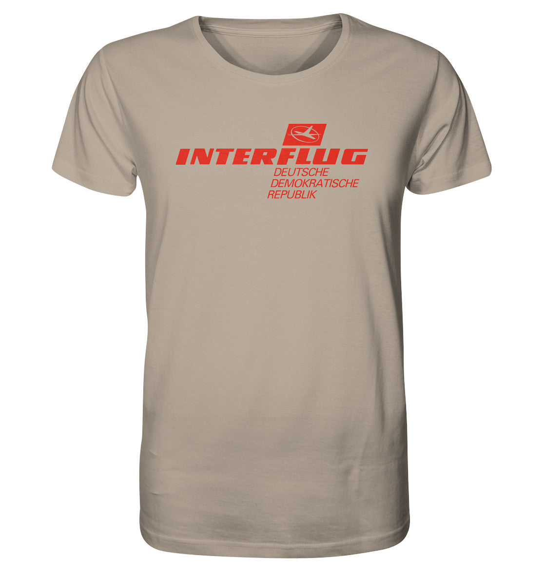 ORGANIC BIO SHIRT UNISEX • INTERFLUG - HELL