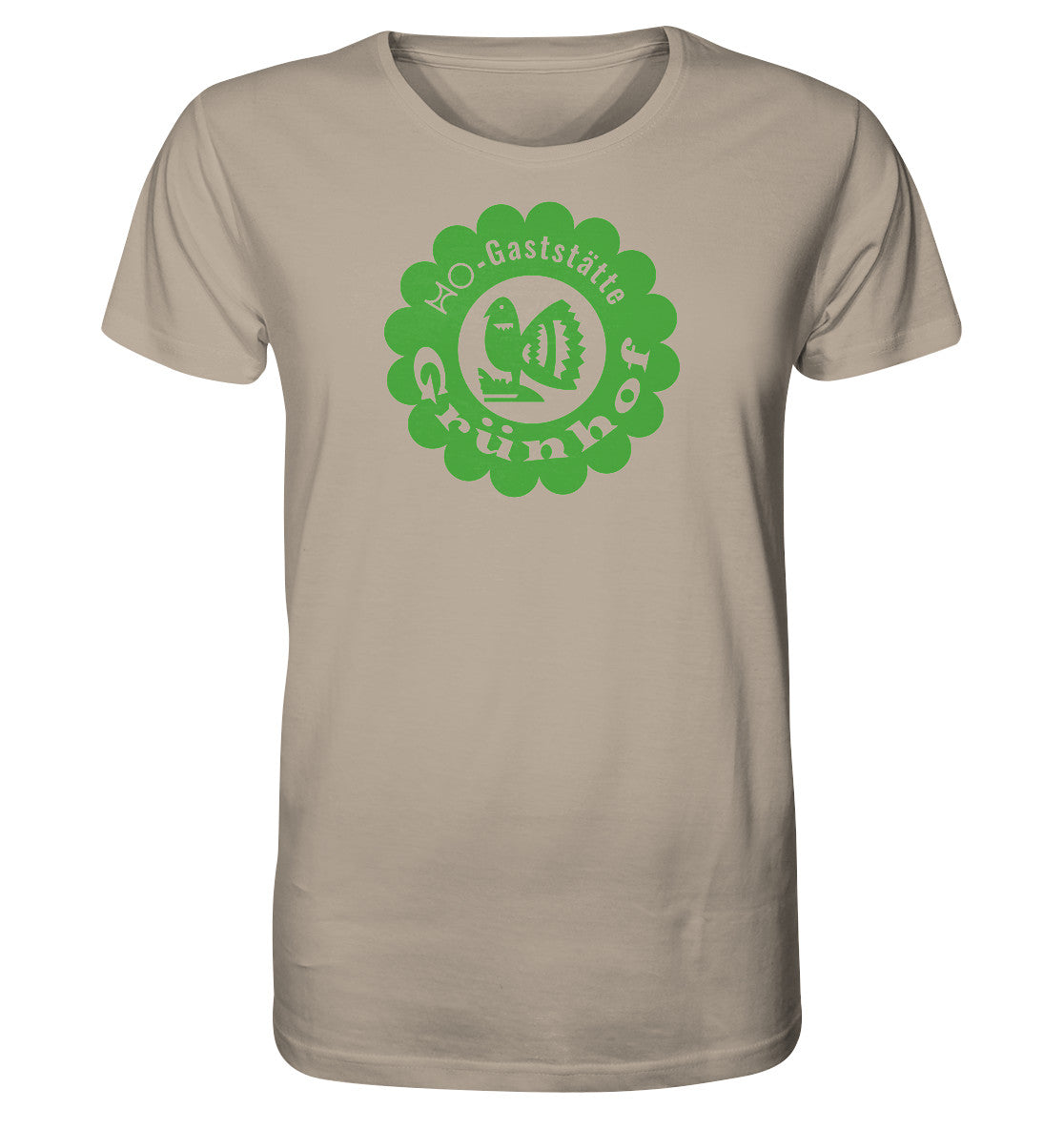ORGANIC BIO SHIRT UNISEX • HO GASTSTÄTTE GRÜNHOF