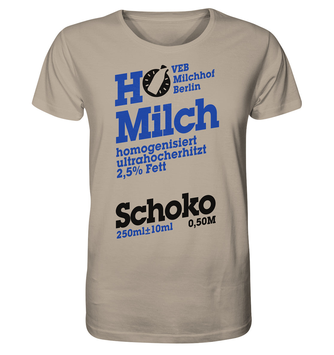 ORGANIC BIO SHIRT UNISEX • VEB MILCHHOF BERLIN