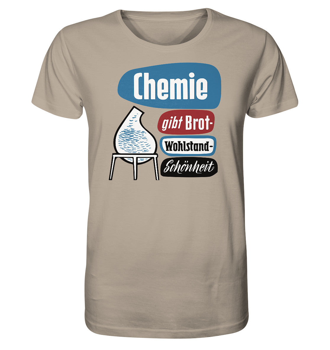 ORGANIC BIO SHIRT UNISEX • CHEMIE GIBT BROT - LEUNA-WERKE
