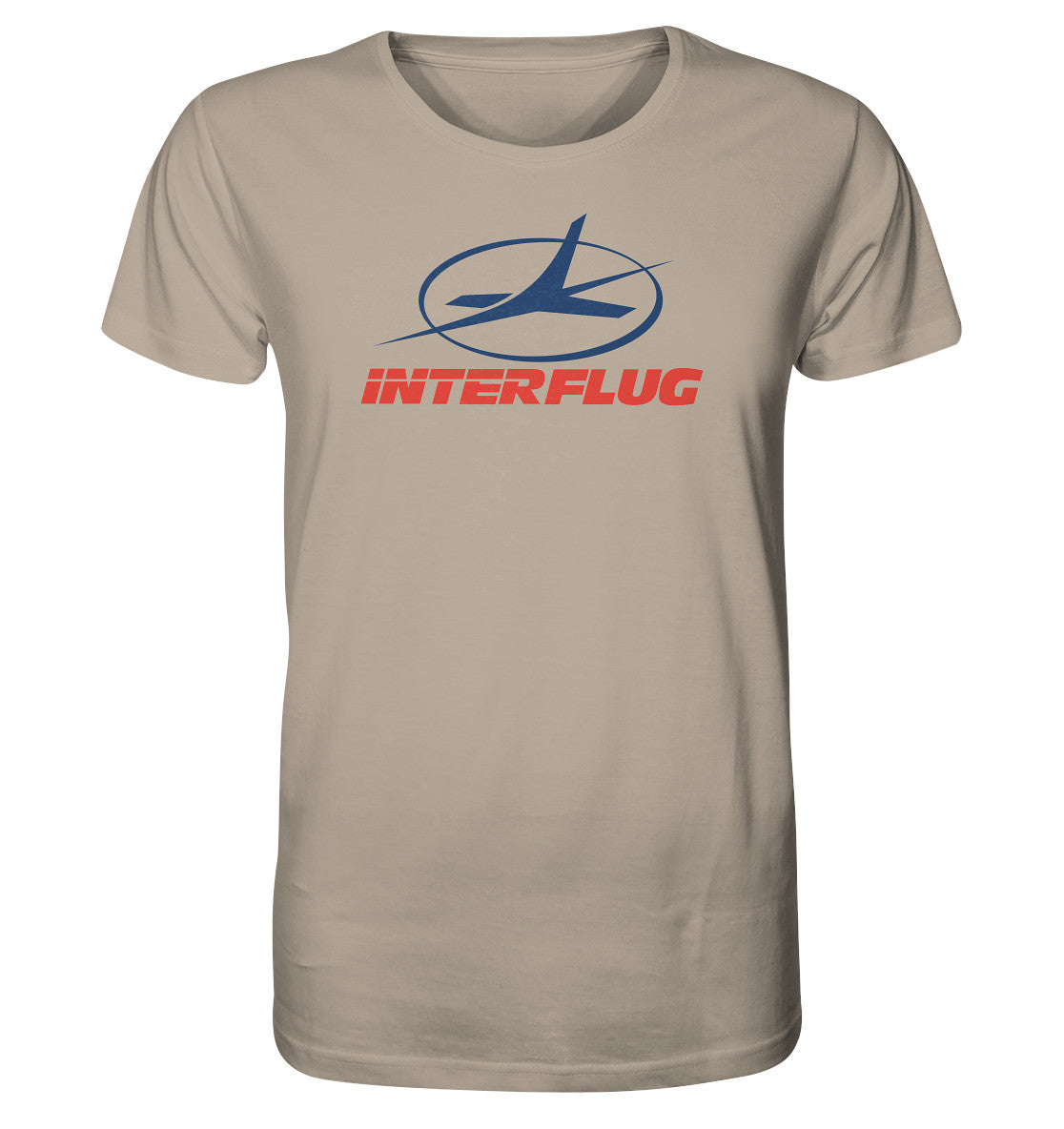 ORGANIC BIO SHIRT UNISEX • DDR INTERFLUG LOGO