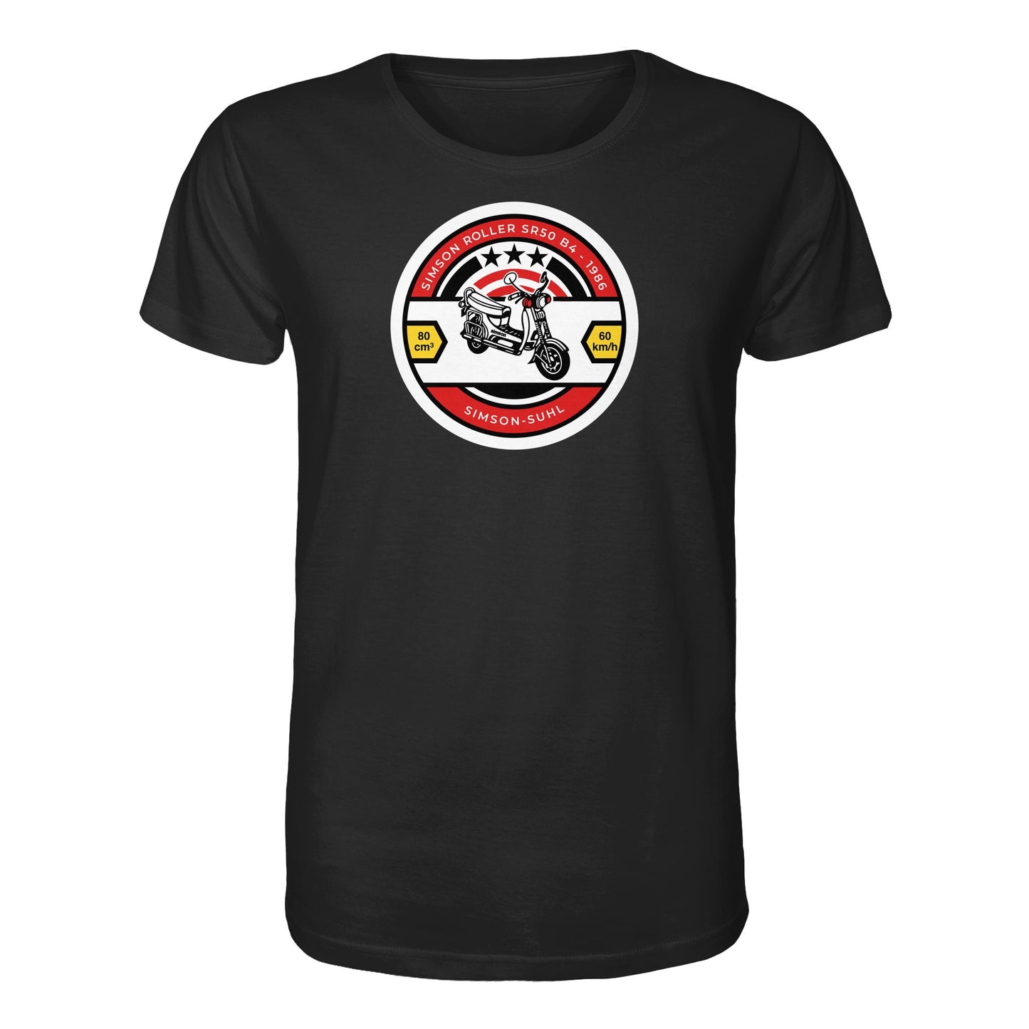 ORGANIC BIO SHIRT UNISEX • SIMSON SR50 - ORIGINAL BIERDECKEL
