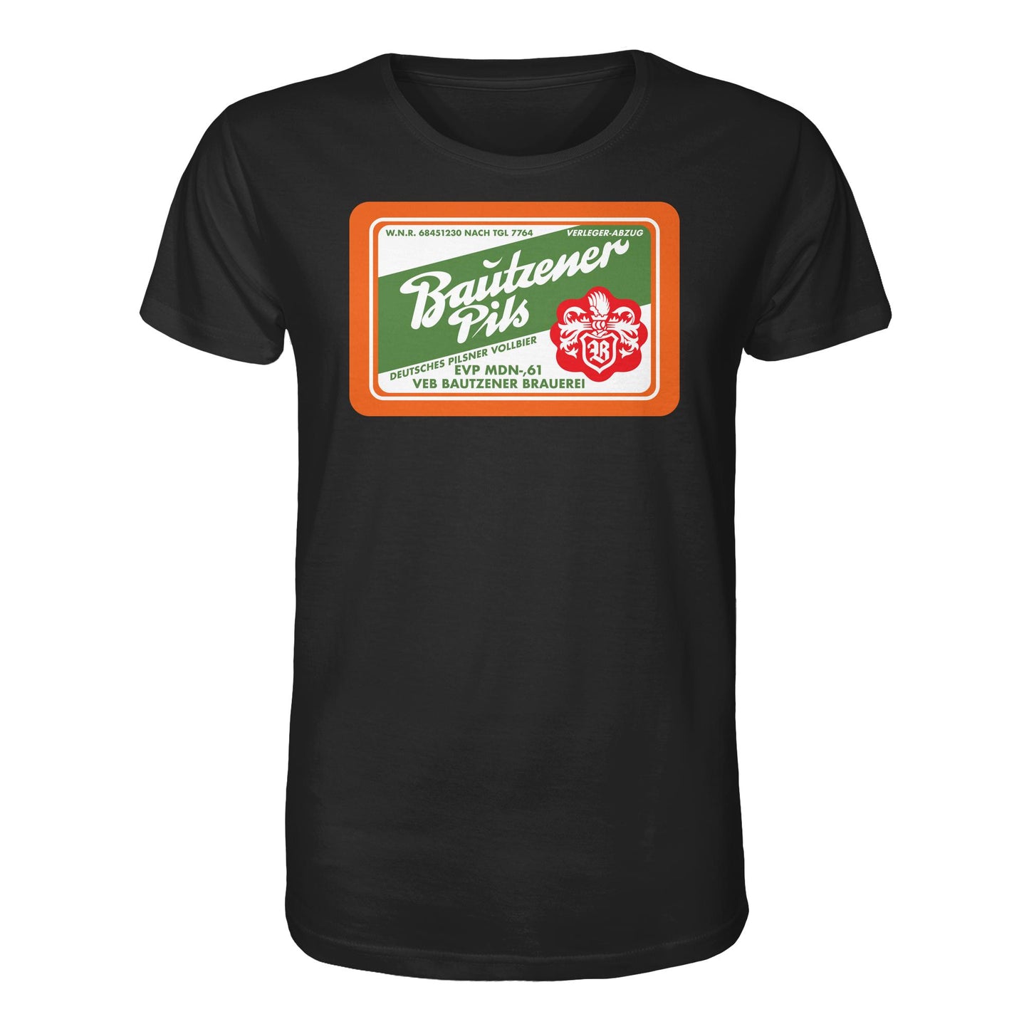 DDR Ostalgie Bio-Shirt Unisex • VEB BAUTZENER BRAUEREI