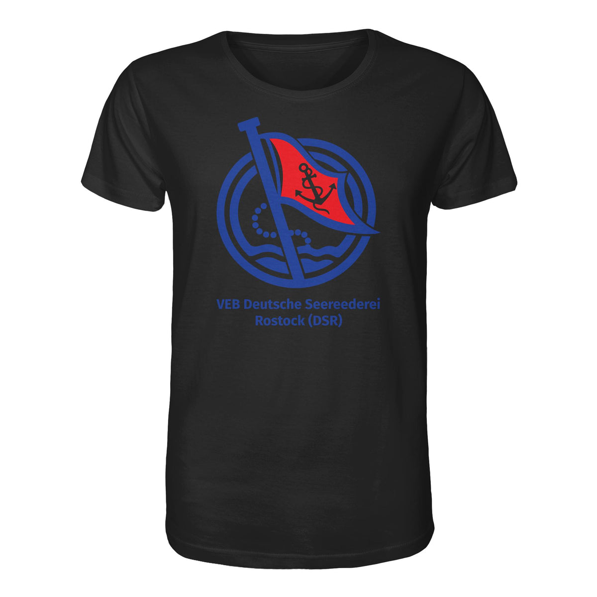 DDR Ostalgie Bio-Shirt Unisex • VEB DEUTSCHE SEEREEDEREI ROSTOCK (DSR)