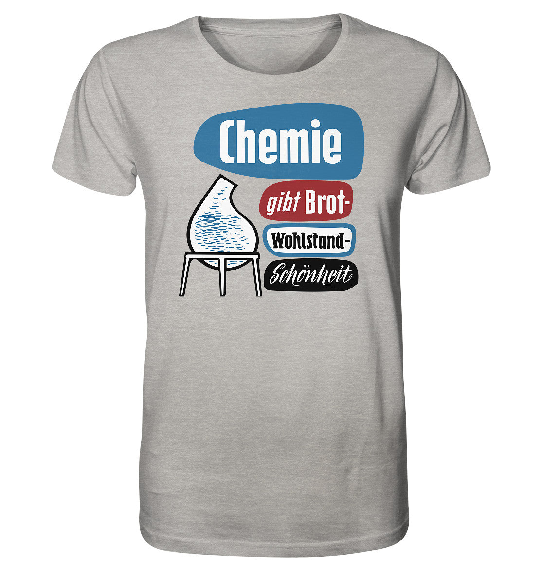 ORGANIC BIO SHIRT UNISEX • CHEMIE GIBT BROT - LEUNA-WERKE