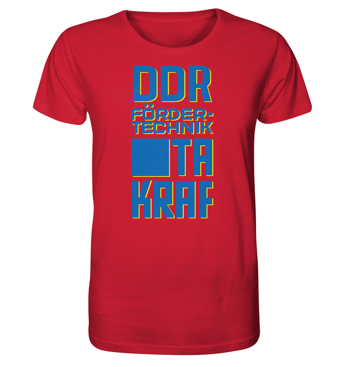 ORGANIC BIO SHIRT UNISEX • DDR FÖRDERTECHNIK TAKRAF