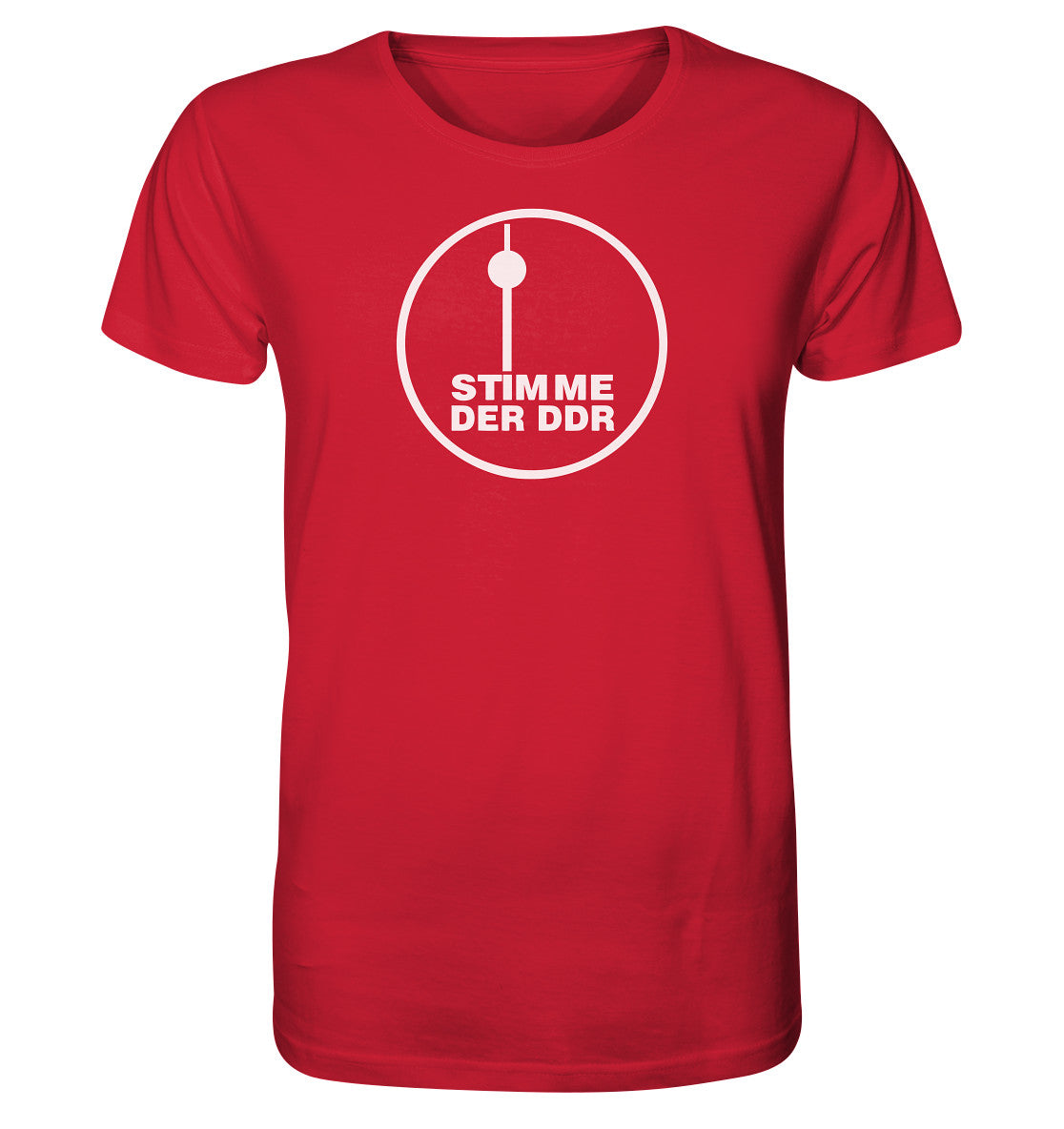 ORGANIC BIO SHIRT UNISEX • STIMME DER DDR - DUNKEL