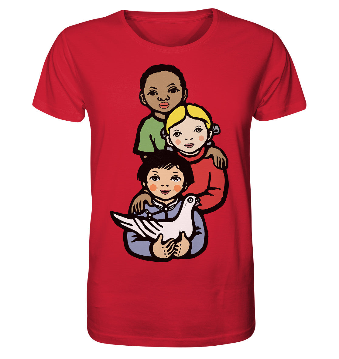 ORGANIC BIO SHIRT UNISEX • WELTFRIEDEN - WORLD PEACE, LI BING-FAN 1967