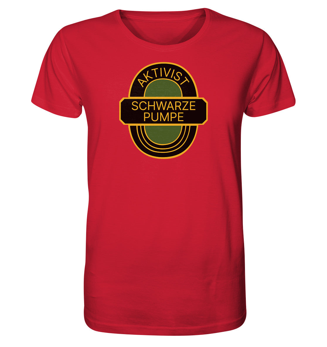 ORGANIC BIO SHIRT UNISEX • AKTIVIST SCHWARZE PUMPE