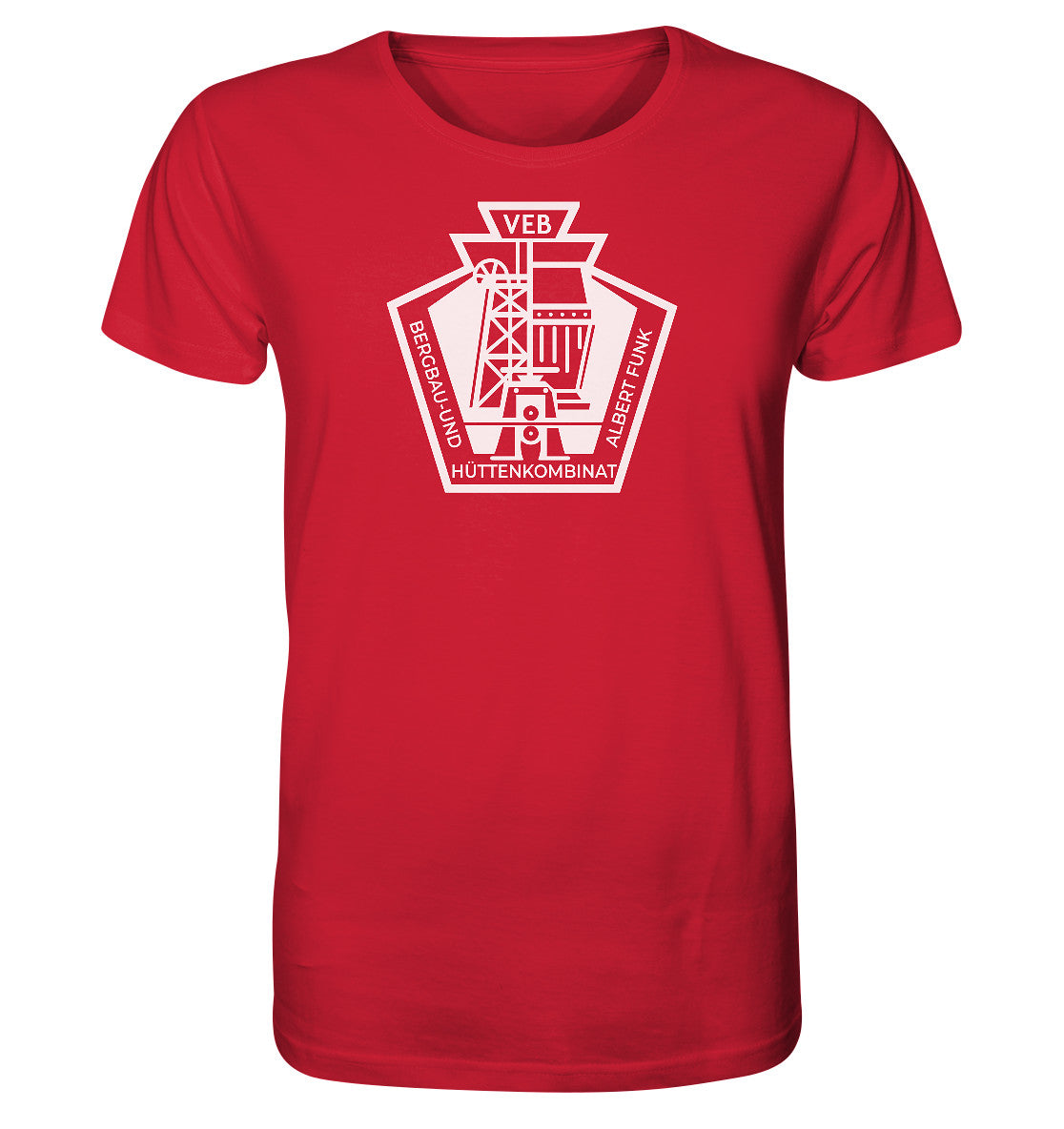 ORGANIC BIO SHIRT UNISEX • BERGBAU- UND HÜTTENKOMBINAT FREIBERG