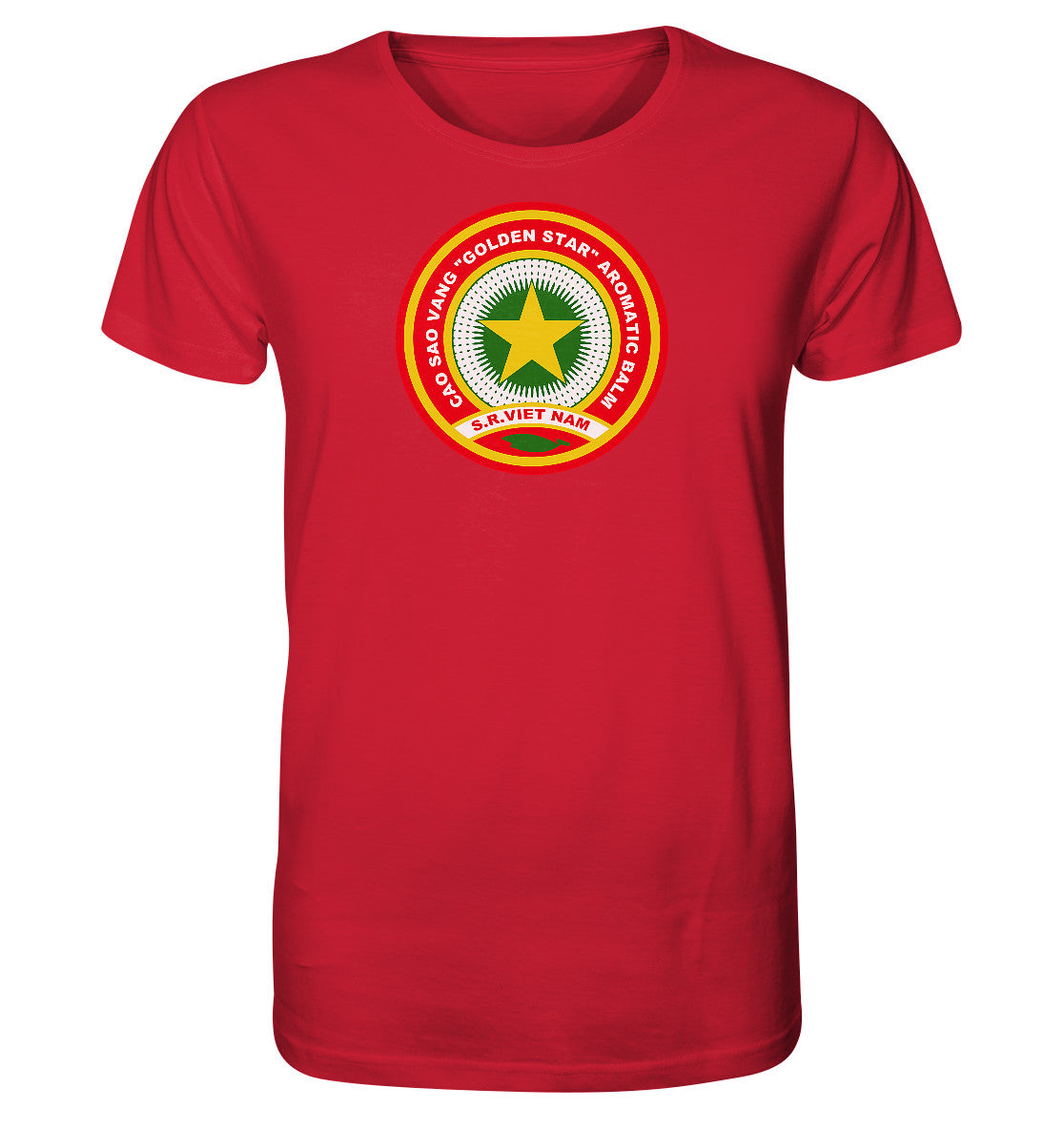 ORGANIC BIO SHIRT UNISEX • VIETNAMESISCHE SALBE GOLDEN STAR