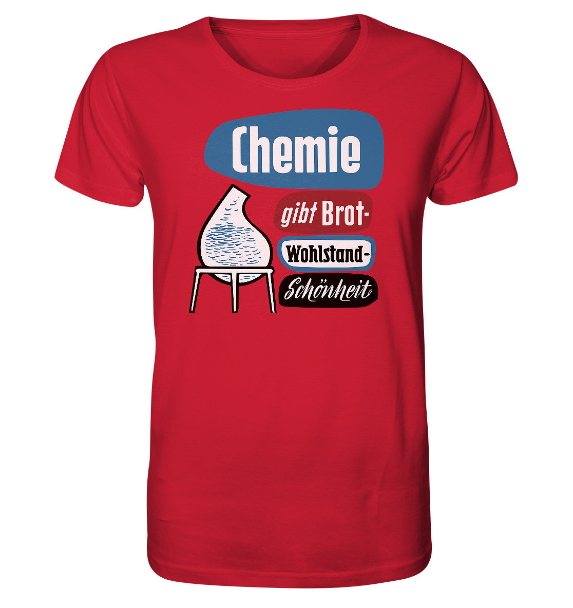 ORGANIC BIO SHIRT UNISEX • CHEMIE GIBT BROT - LEUNA-WERKE