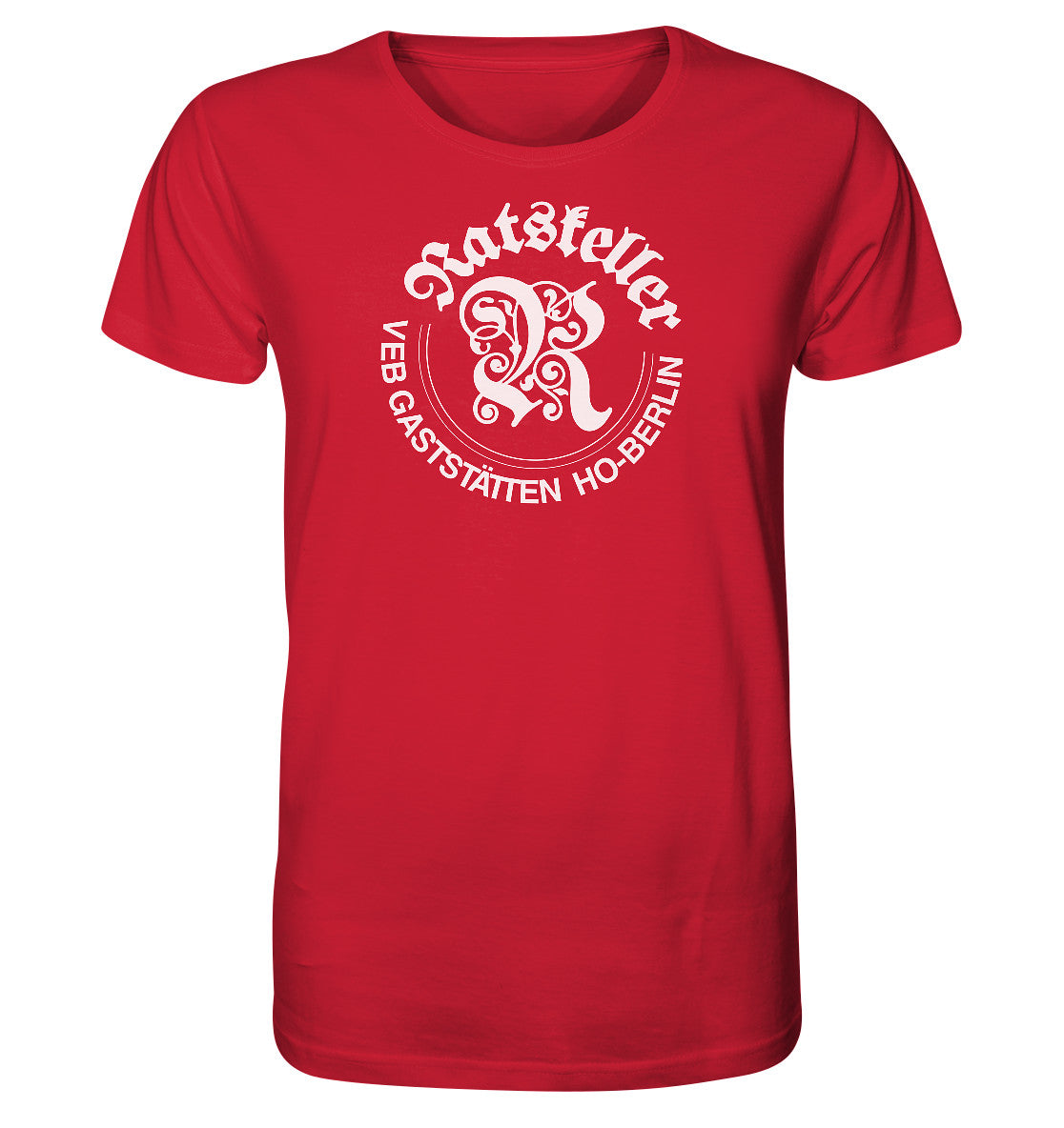 ORGANIC BIO SHIRT UNISEX • RATSKELLER HO-BERLIN