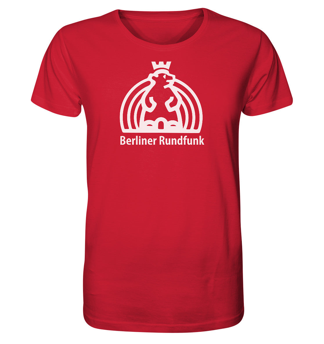 ORGANIC BIO SHIRT UNISEX • BERLINER RUNDFUNK - dunkel