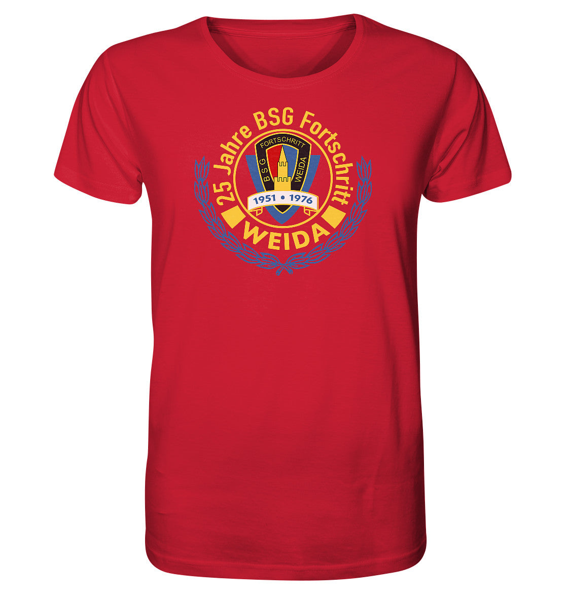 ORGANIC BIO SHIRT UNISEX • BSG FORTSCHRITT WEIDA, 1976