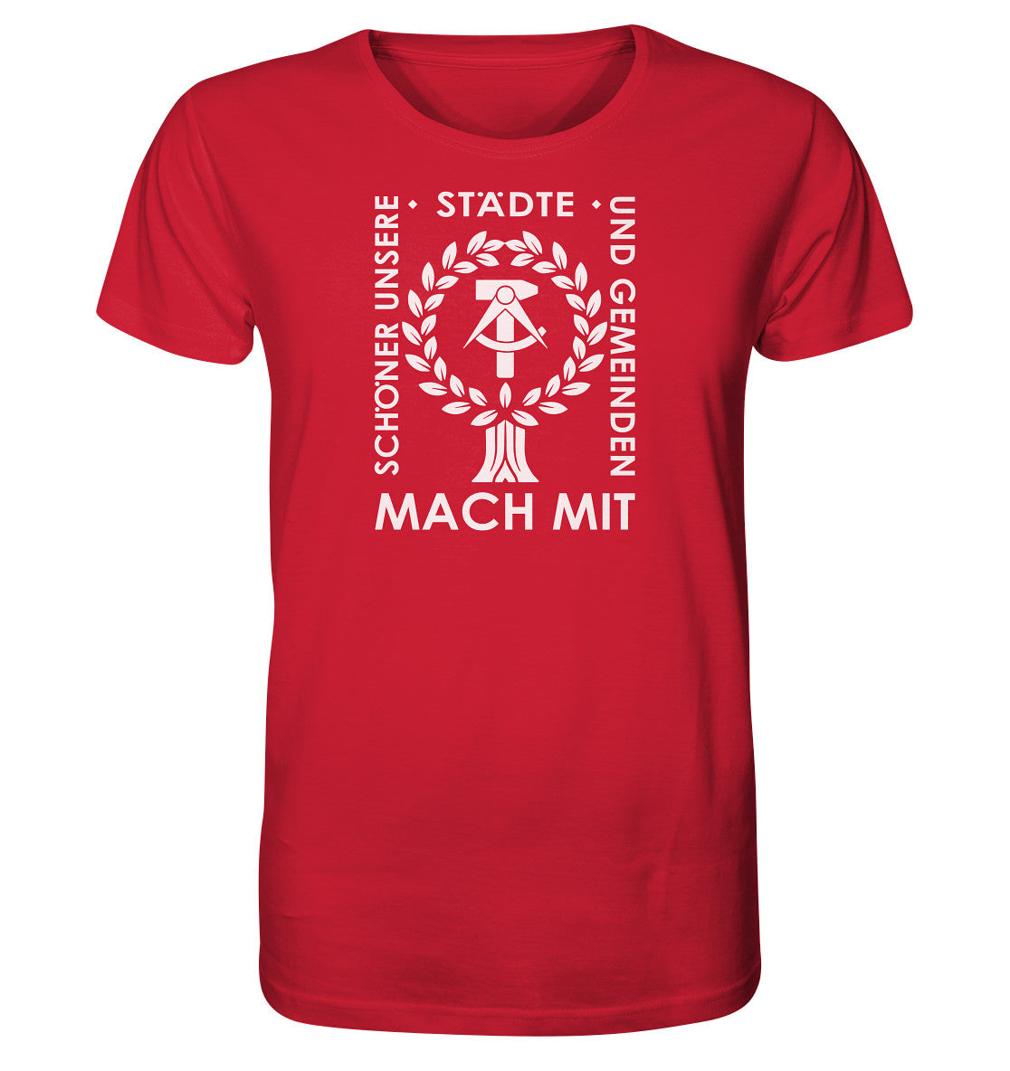 ORGANIC BIO SHIRT UNISEX • SCHÖNER UNSERE STÄDTE